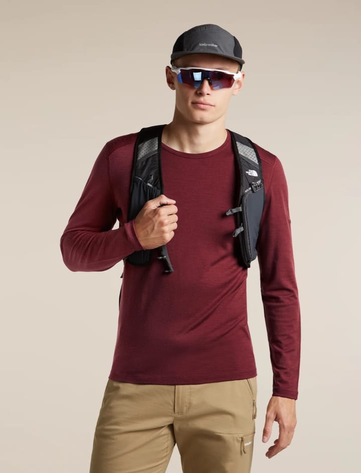Icebreaker Men's 200 Oasis Long Sleeve Crewe Port Icebreaker
