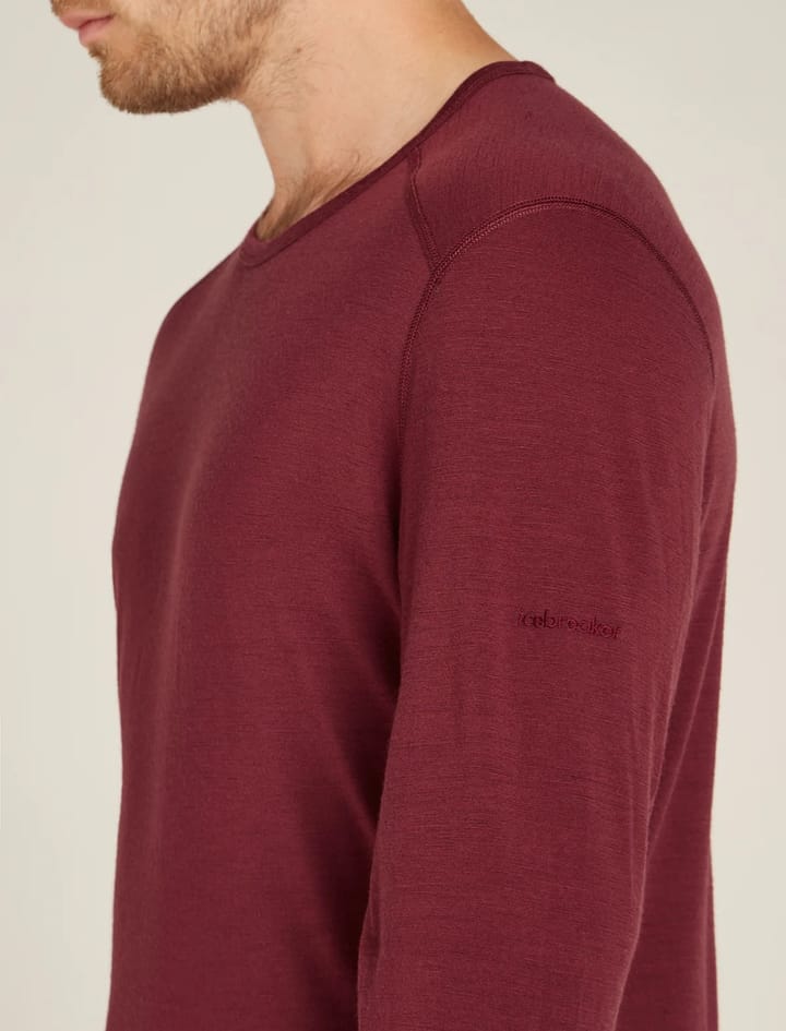 Icebreaker Men's 200 Oasis Long Sleeve Crewe Port Icebreaker