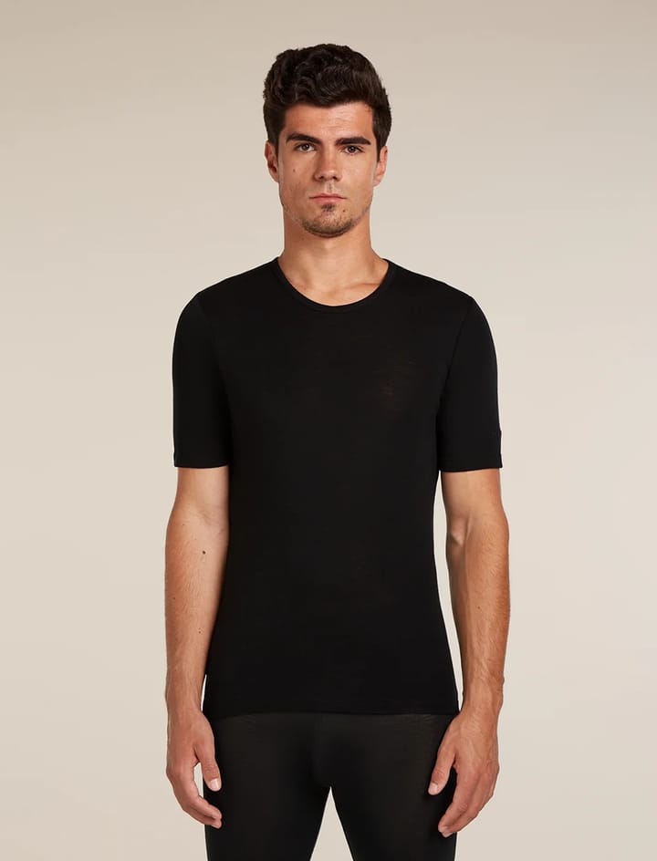 Icebreaker Men's 175 Everyday Ss Crewe Black Icebreaker