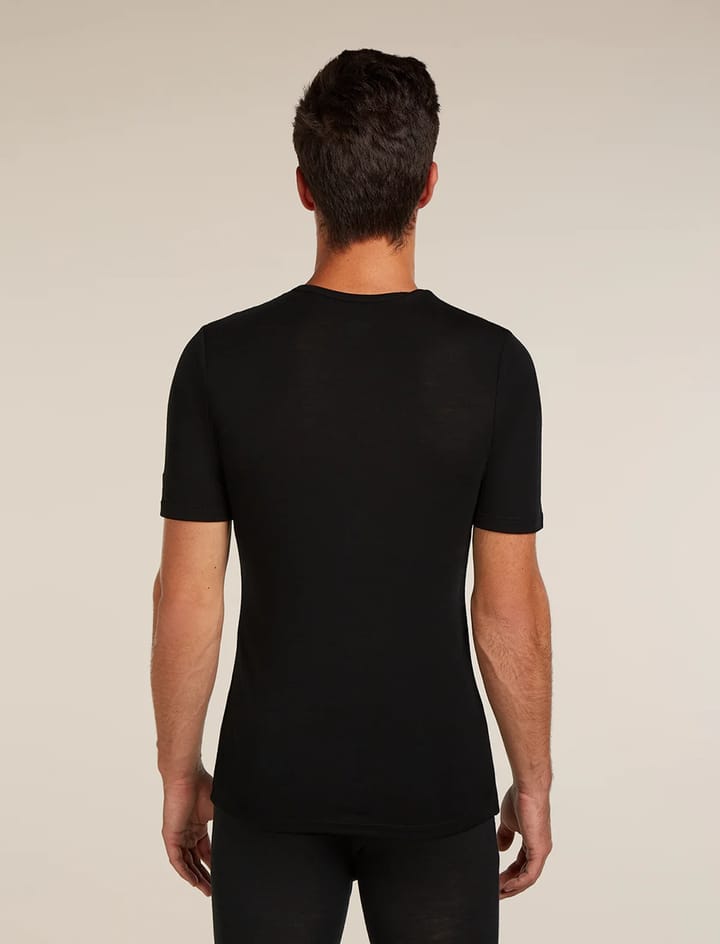 Icebreaker Men's 175 Everyday Ss Crewe Black Icebreaker