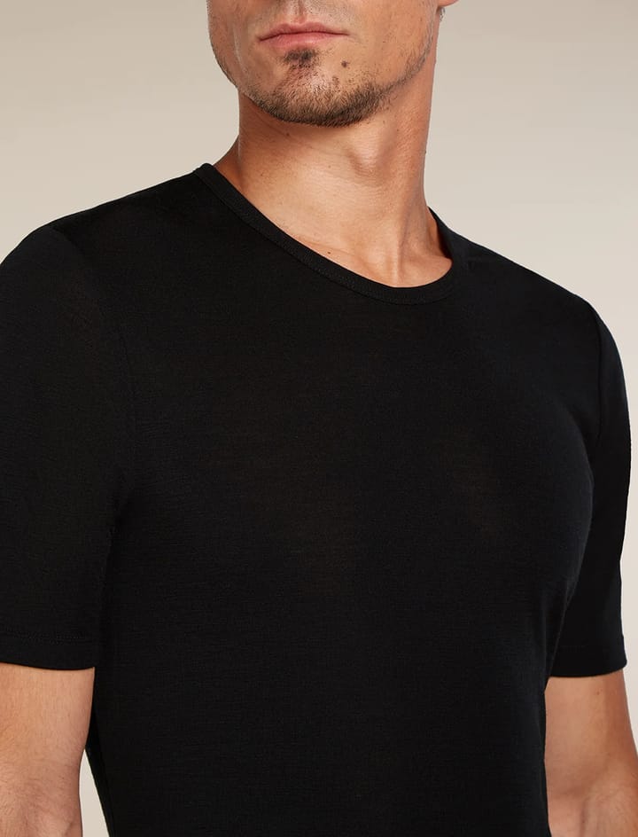 Icebreaker Men's 175 Everyday Ss Crewe Black Icebreaker