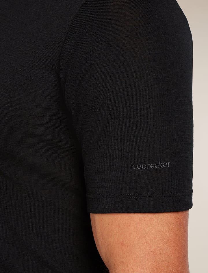 Icebreaker Men's 175 Everyday Ss Crewe Black Icebreaker