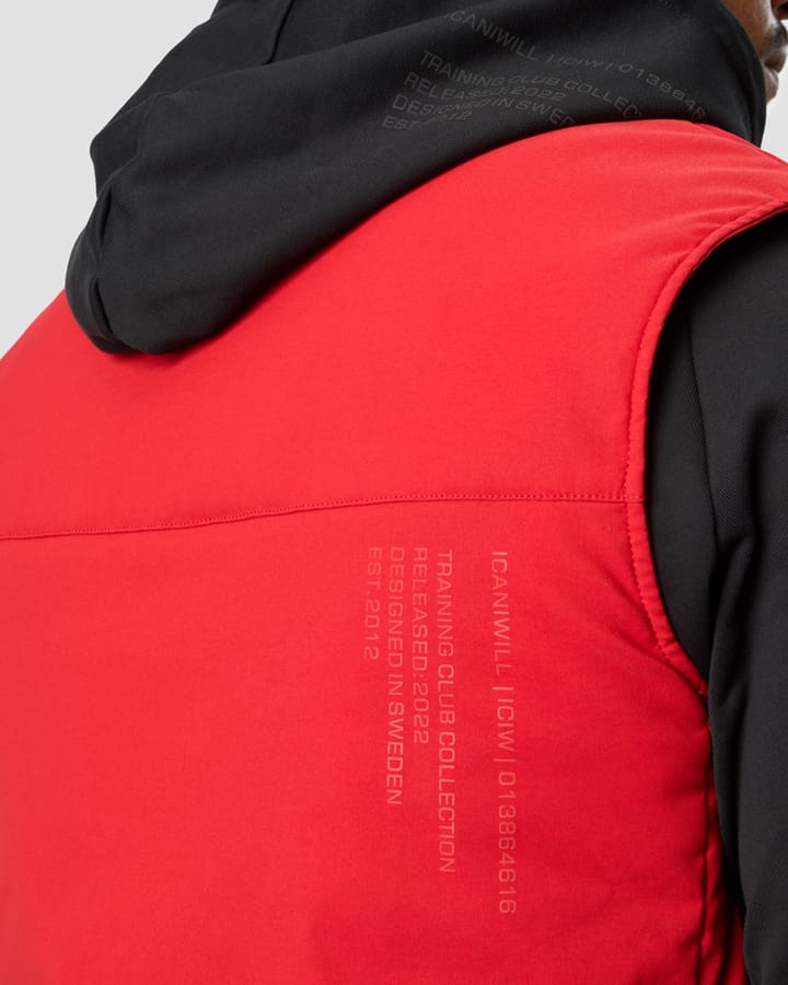 ICANIWILL Men's Training Club Vest Red ICANIWILL