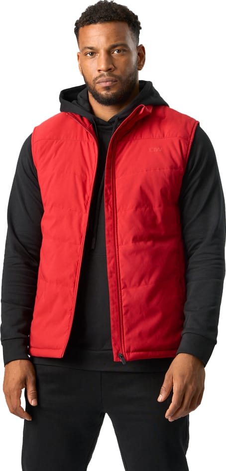 ICANIWILL Men's Training Club Vest Red ICANIWILL