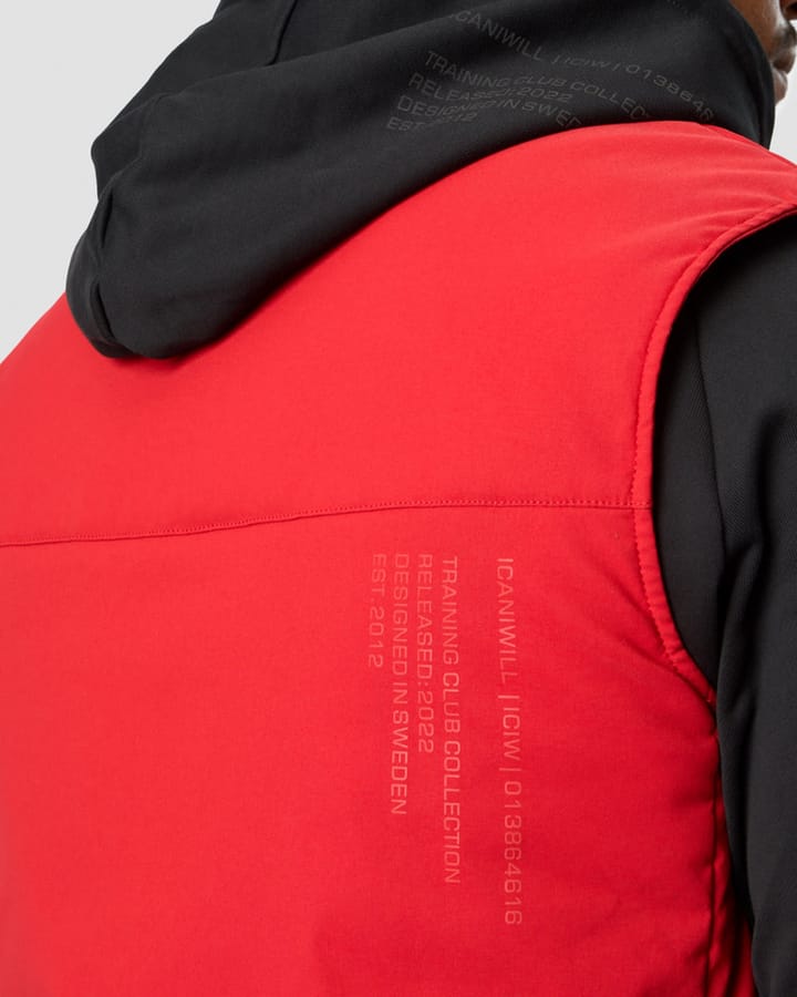 ICANIWILL Men's Training Club Vest Red ICANIWILL