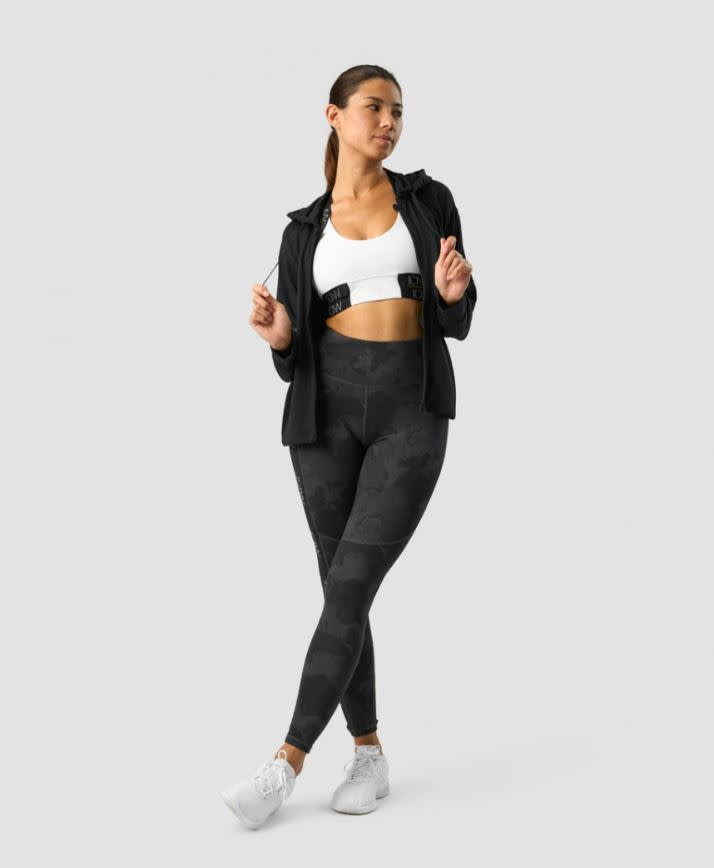 ICANIWILL Women's Ultimate Training Zipper Hoodie Black ICANIWILL