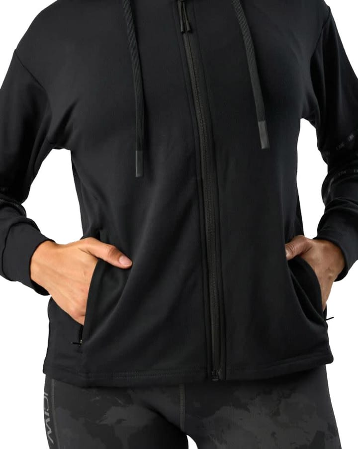 ICANIWILL Women's Ultimate Training Zipper Hoodie Black ICANIWILL