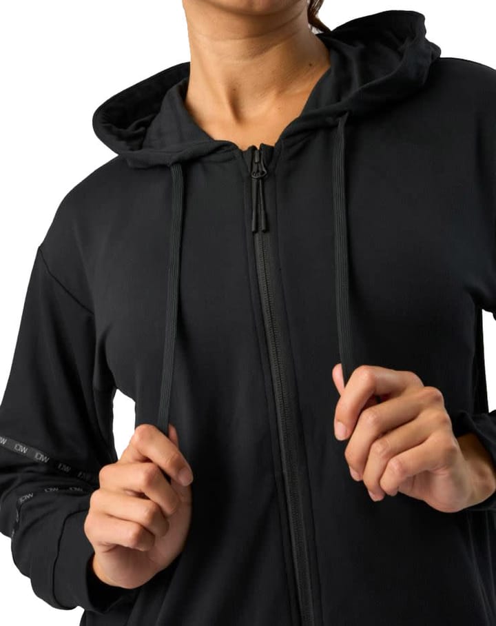 Women's Ultimate Training Zipper Hoodie Black ICANIWILL