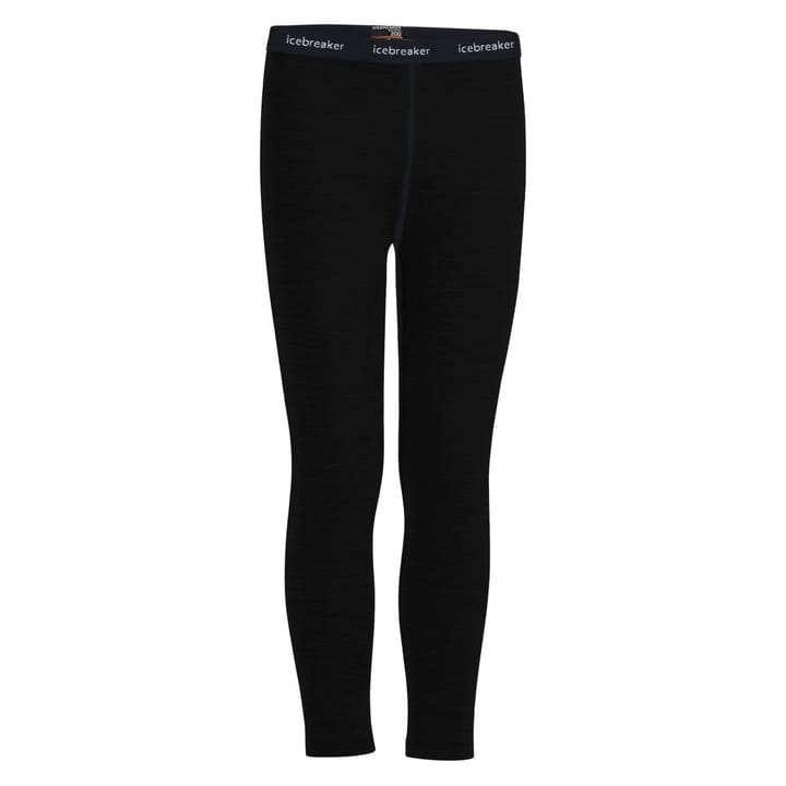 Icebreaker Kids' 200 Oasis Leggings Black Icebreaker