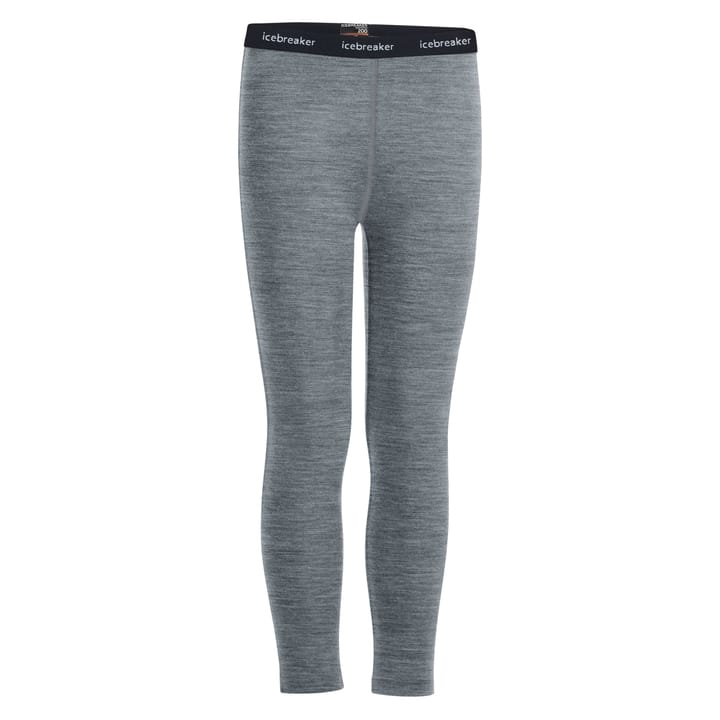 Icebreaker Kids' 200 Oasis Leggings Gritstone Heather Icebreaker