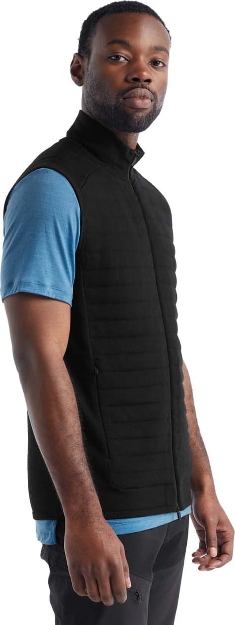 Men's Zoneknit Insulated Vest BLACK Icebreaker