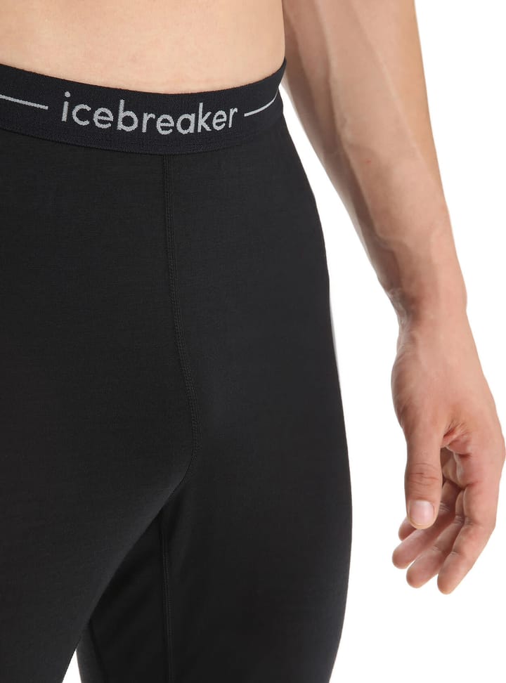 Icebreaker Men's 125 ZoneKnit™ Leggings BLACK/JET HTHR/CB Icebreaker