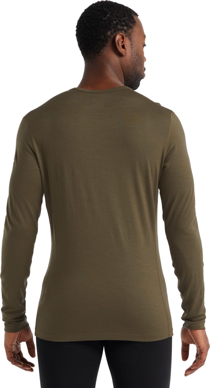 Icebreaker Men's 200 Oasis Long Sleeve Crewe Loden Icebreaker