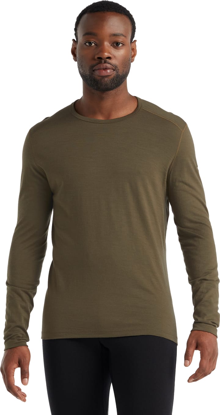 Icebreaker Men's 200 Oasis Long Sleeve Crewe Loden Icebreaker