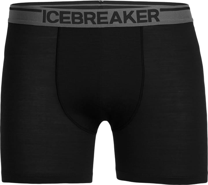 Icebreaker Men's Anatomica Boxers Black Icebreaker