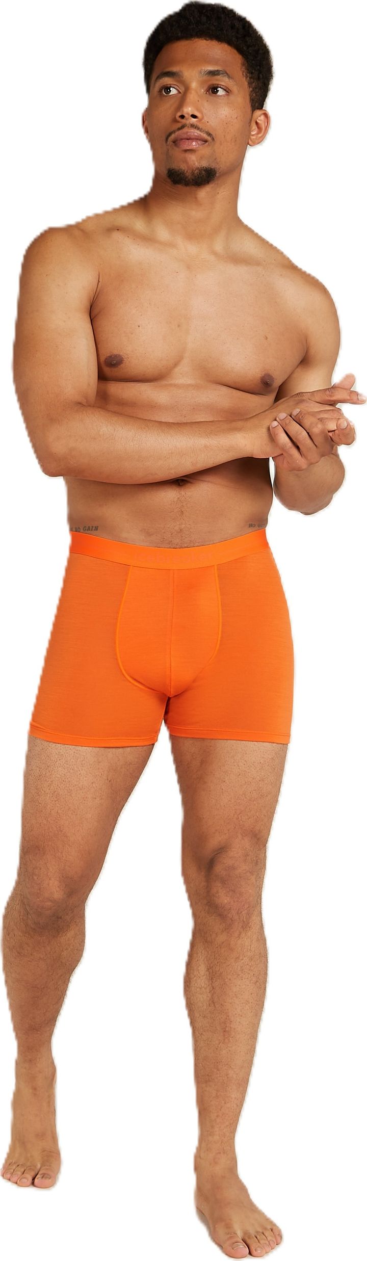 Icebreaker Men's Anatomica Boxers Blaze Icebreaker Icebreaker Men's Anatomica Boxers Blaze Icebreaker