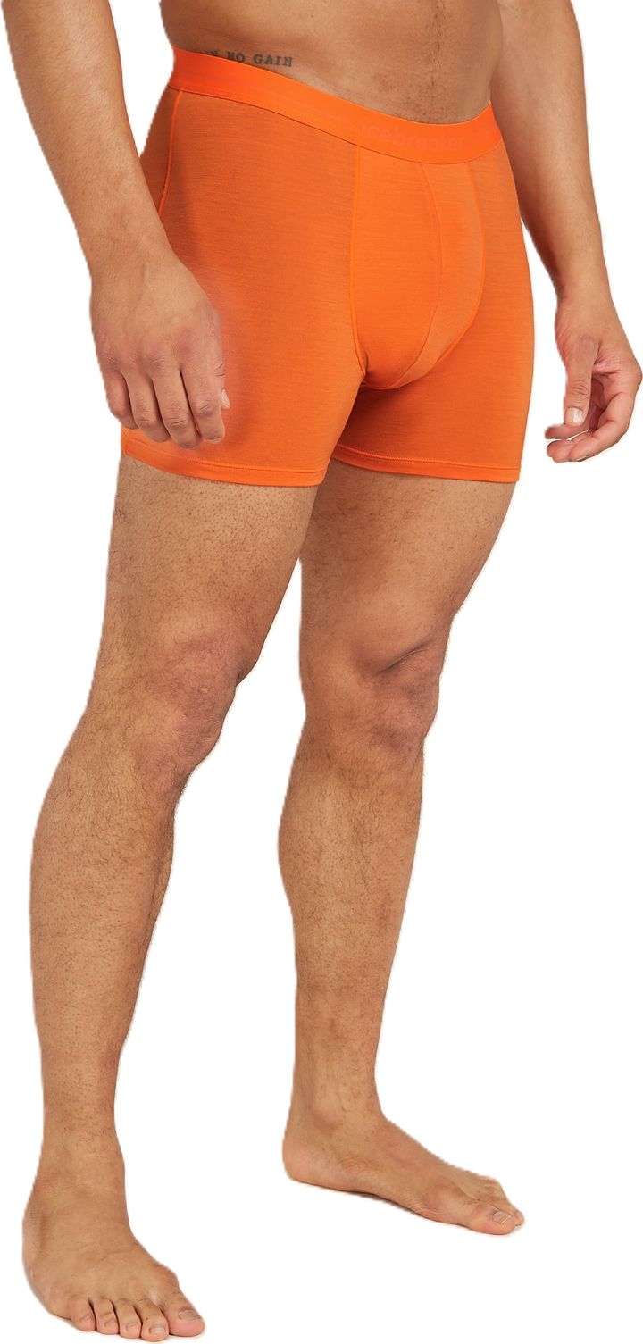 Icebreaker Men's Anatomica Boxers Blaze Icebreaker Icebreaker Men's Anatomica Boxers Blaze Icebreaker