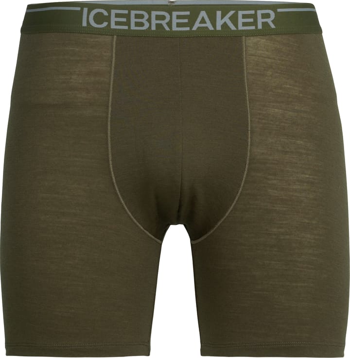 Icebreaker Men's Anatomica Long Boxers LODEN Icebreaker