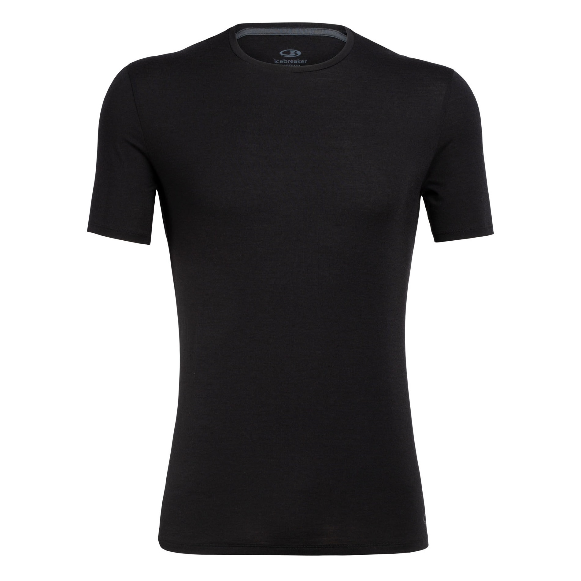 Icebreaker Men's Anatomica Shortsleeve Crewe Black T-shirts Black/Monsoon M