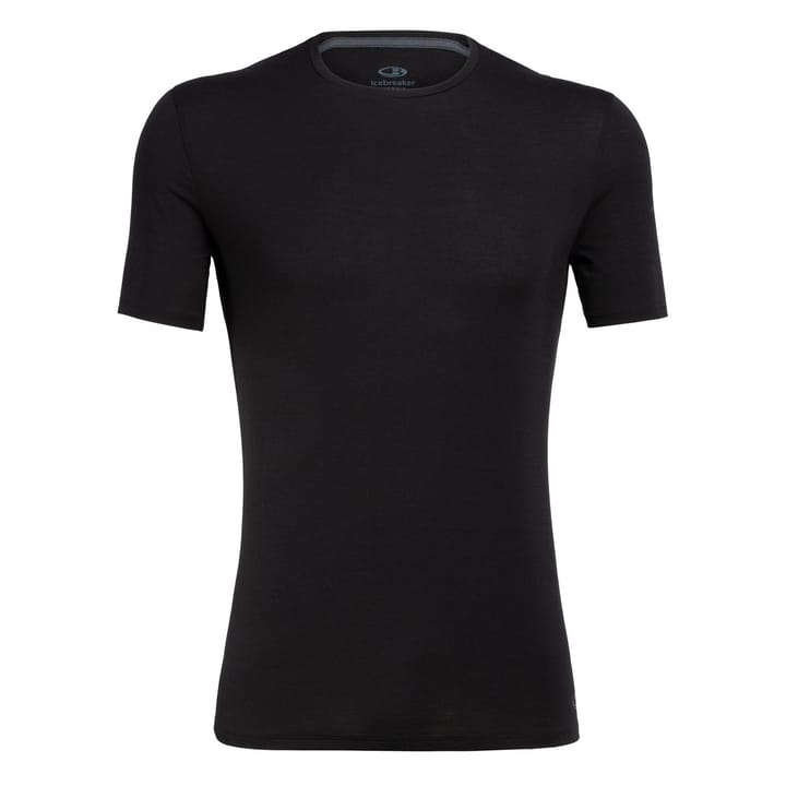 Icebreaker Men's Anatomica Shortsleeve Crewe Black Icebreaker