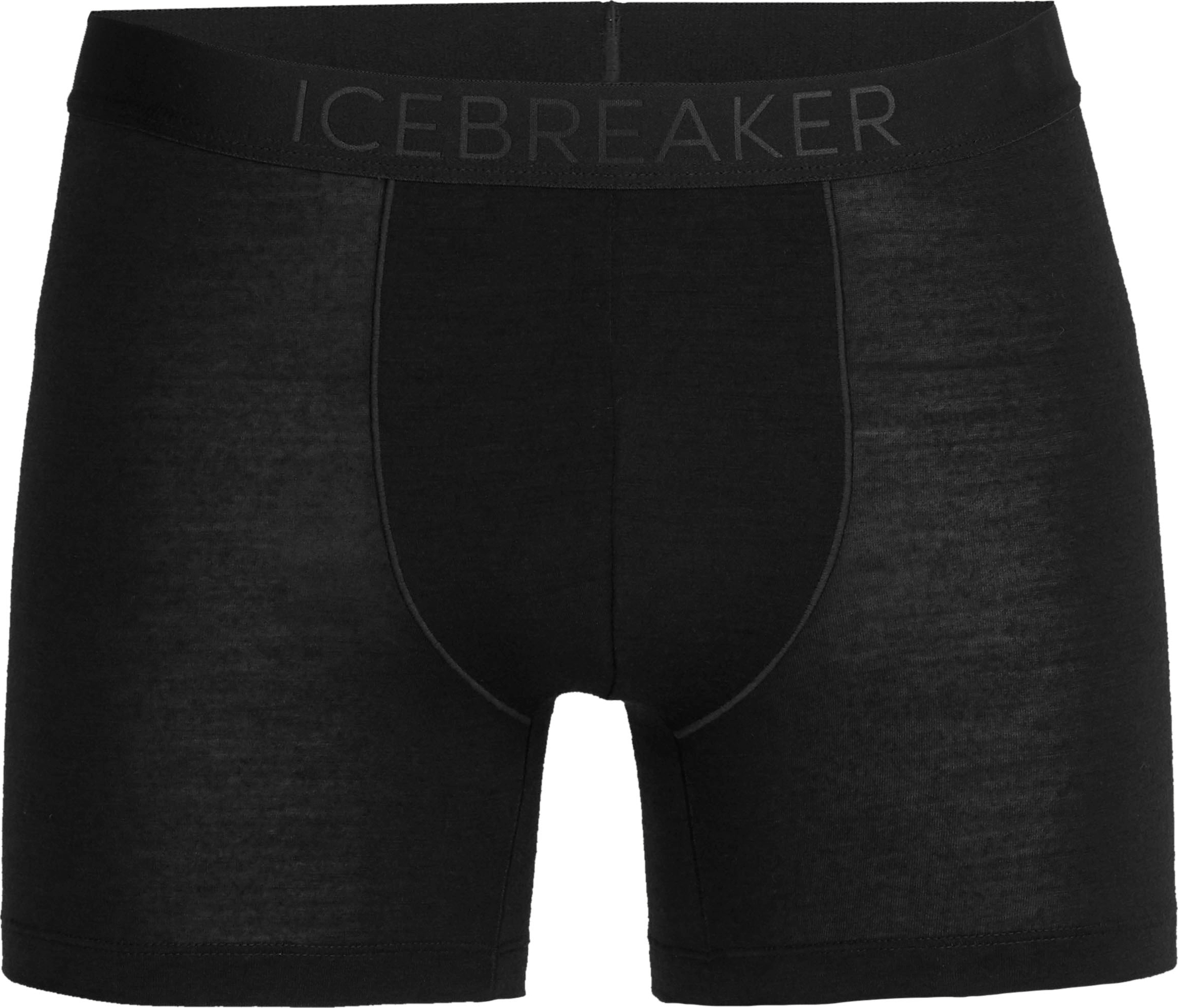 Icebreaker Men’s Cool-Lite Anatomica Boxers BLACK