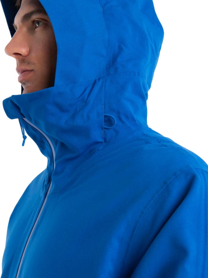 Icebreaker Men's Mer Shell+ Peak Hooded Jacket Lazurite Icebreaker