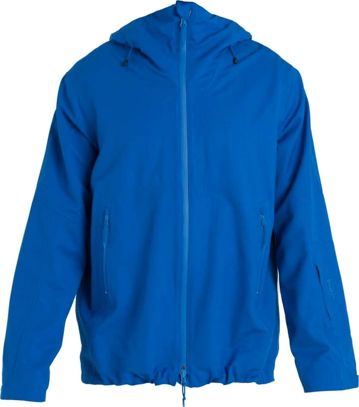 Men's Mer Shell+ Peak Hooded Jacket Lazurite Icebreaker