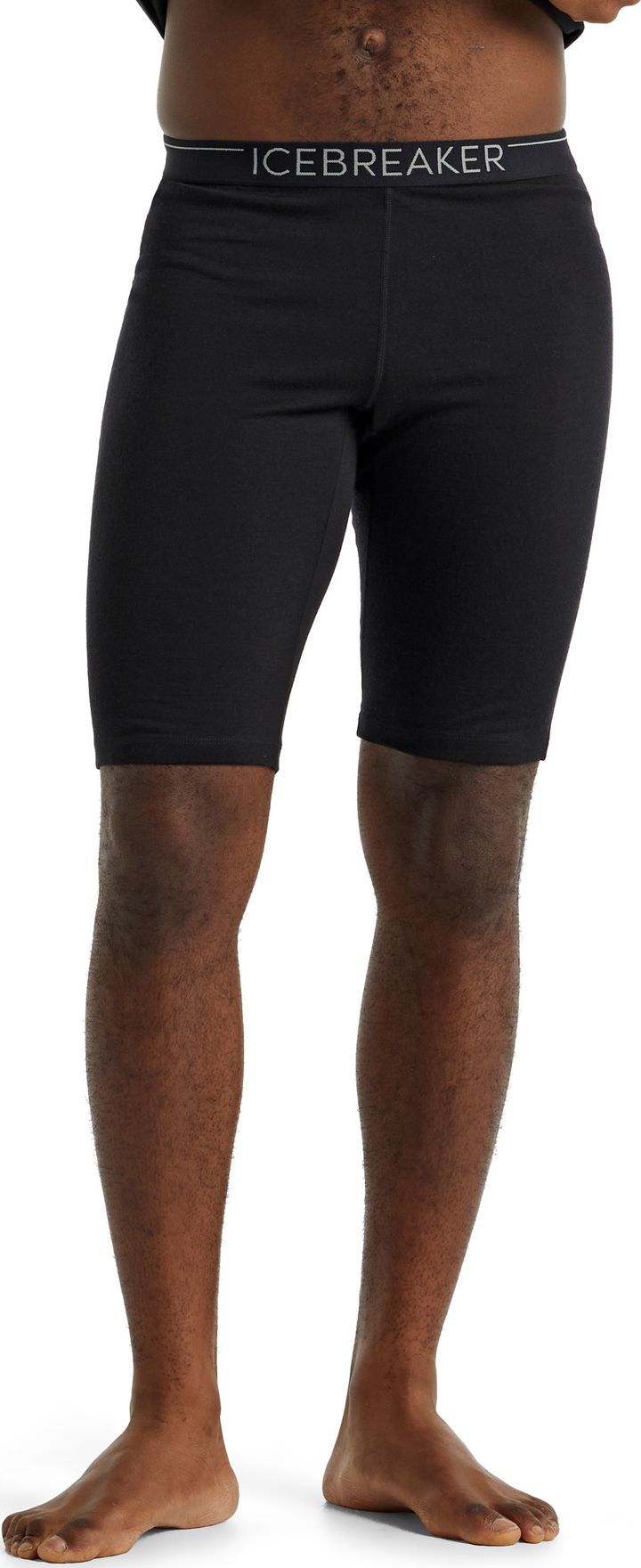 Icebreaker Men's Merino 200 Oasis Thermal Shorts Black Icebreaker