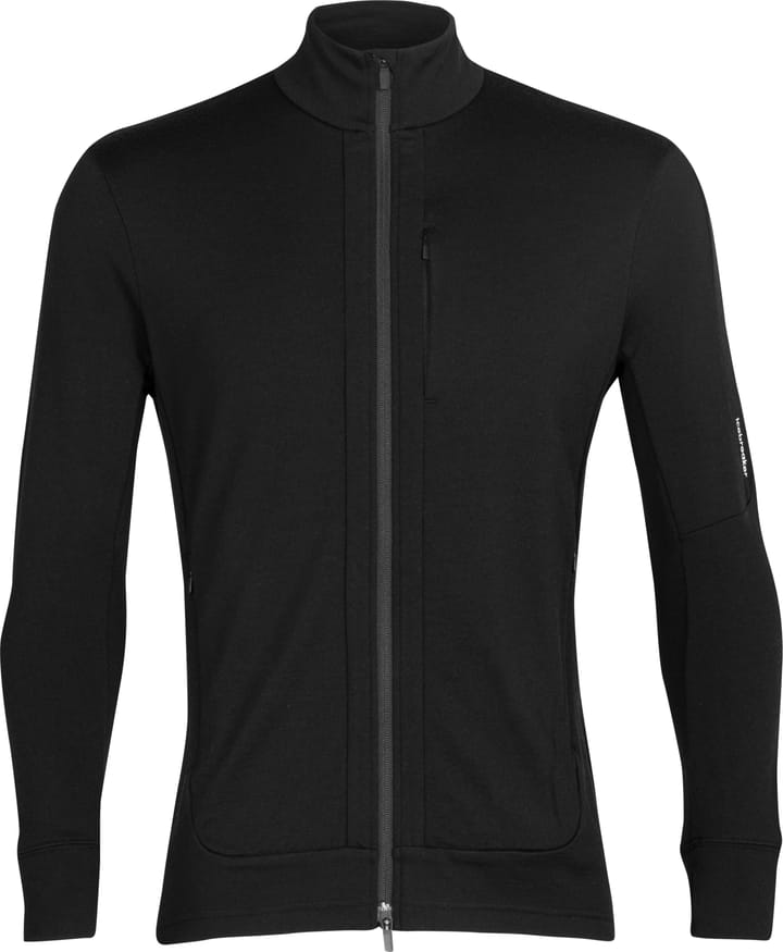 Icebreaker Men's Quantum III LS Zip Black Icebreaker