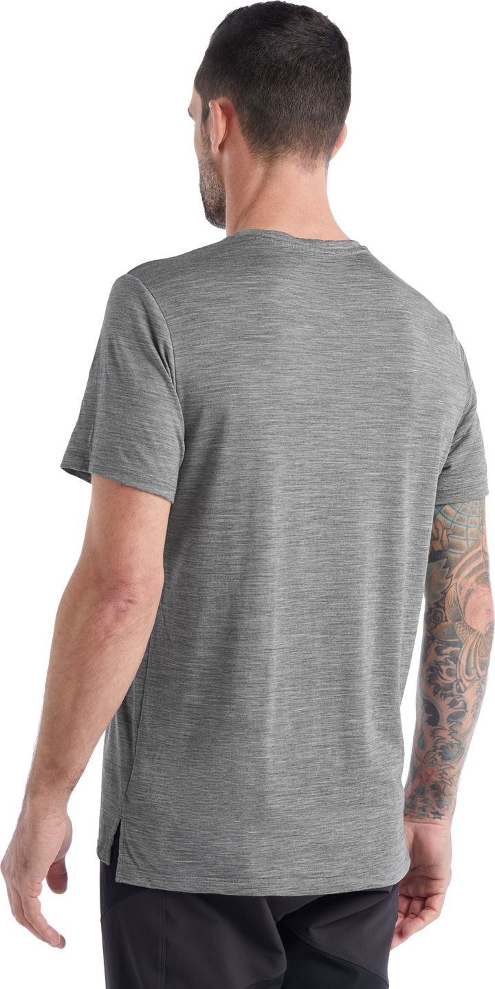 Icebreaker Men's Sphere II Short Sleeve Tee Metro Heather Icebreaker Icebreaker Men's Sphere II Short Sleeve Tee Metro Heather Icebreaker