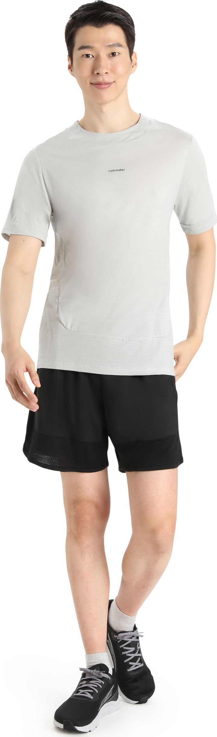 Icebreaker Men's Zoneknit Shorts Black Icebreaker