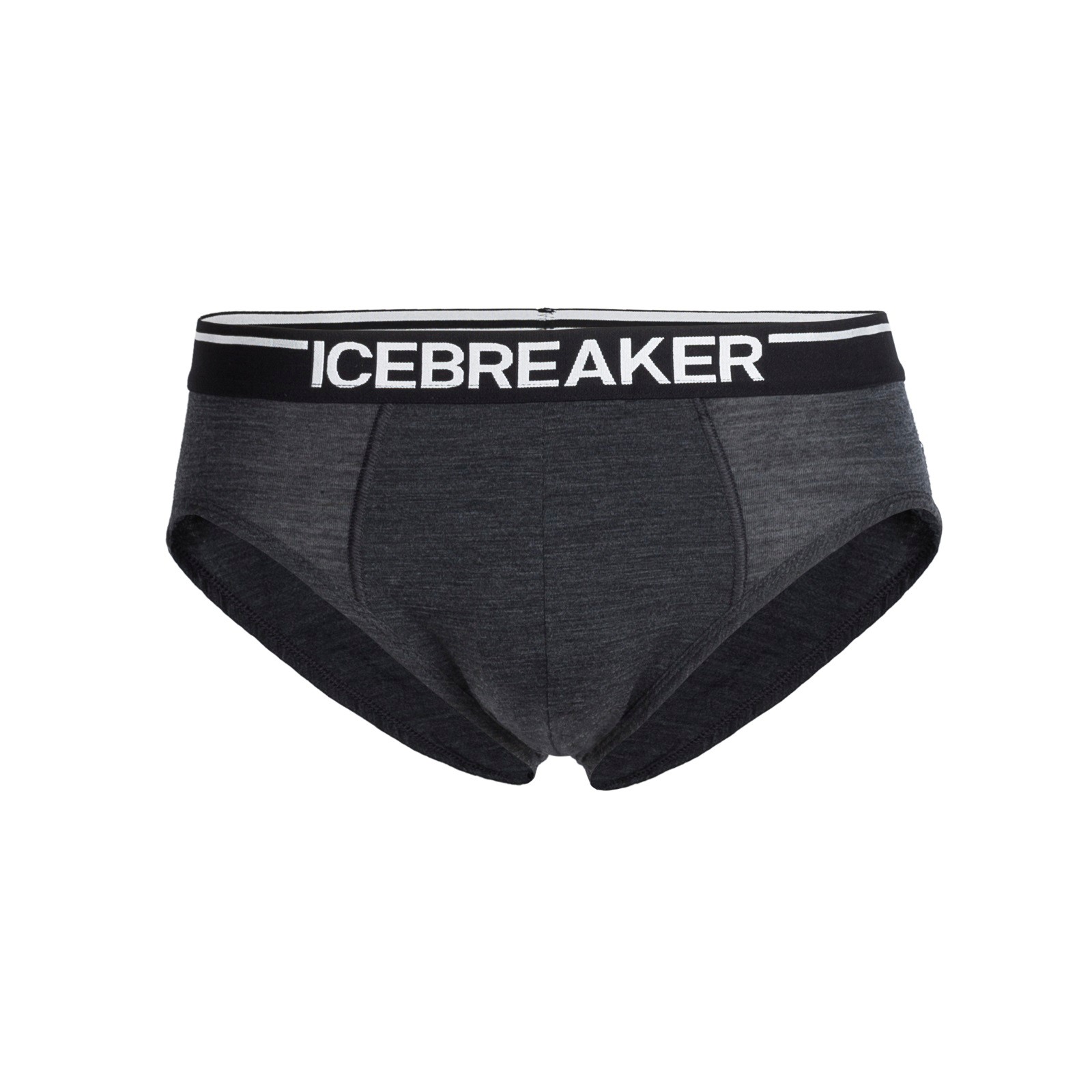 Icebreaker Men’s Anatomica Briefs Jet HTHR/Black