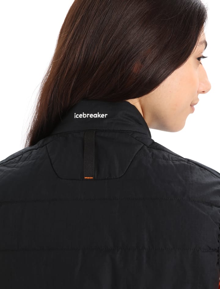 Women's Merinoloft Vest BLACK/JET HTHR/CB Icebreaker