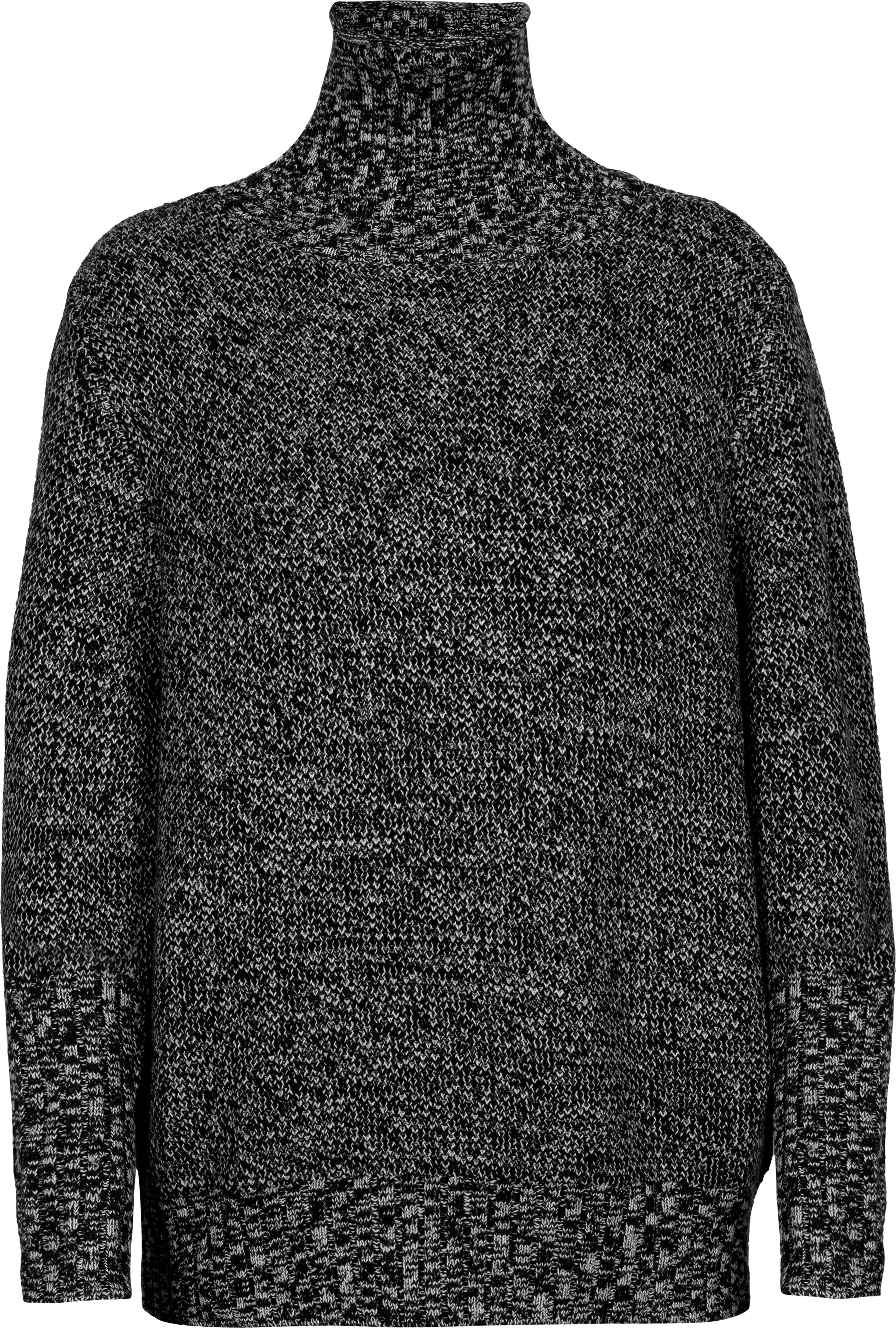 Women's Seevista Funnel Neck Sweater BLACK/SNOW