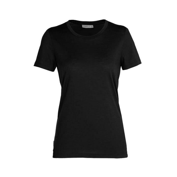 Women's Merino Tech Lite II Short Sleeve T-Shirt BLACK Icebreaker