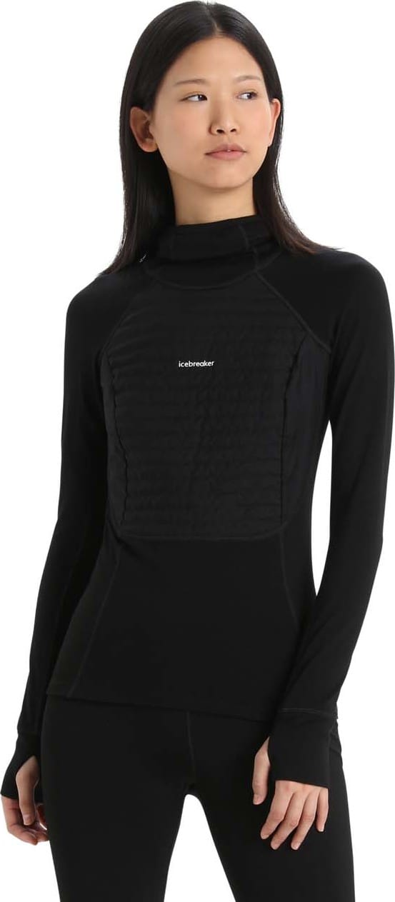Women's Zoneknit Insulated Long Sleeve Hoodie BLACK, Buy Women's Zoneknit  Insulated Long Sleeve Hoodie BLACK here