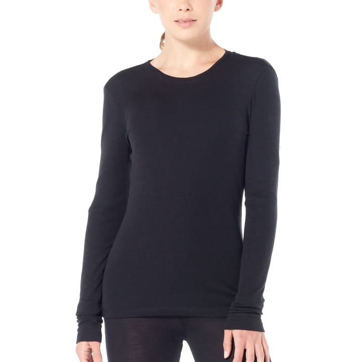 Women's 175 Everyday Longsleeve Crewe Black Icebreaker