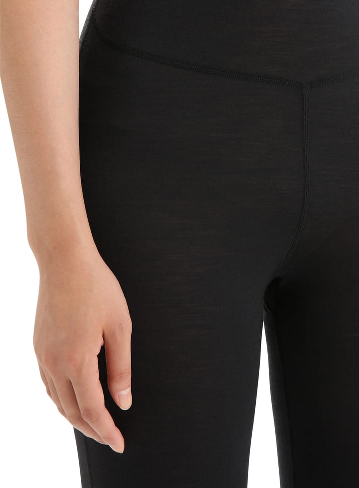 Icebreaker Women's 125 Zoneknit™ Leggings Black/Jet Heather/Cb Icebreaker Icebreaker Women's 125 Zoneknit™ Leggings Black/Jet Heather/Cb Icebreaker