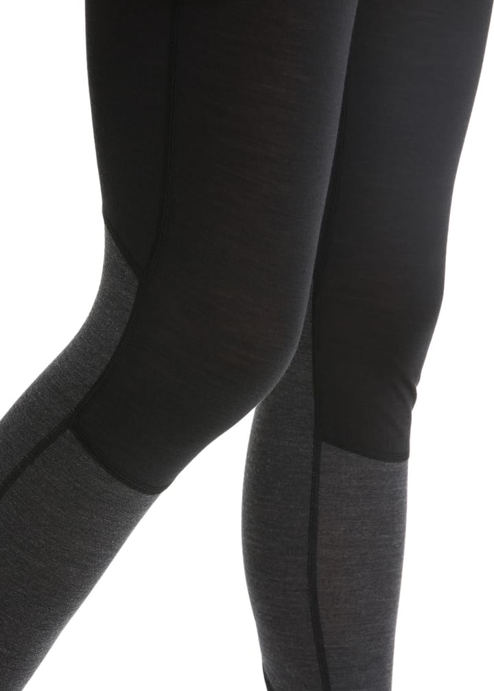 Icebreaker Women's 125 Zoneknit™ Leggings Black/Jet Heather/Cb Icebreaker