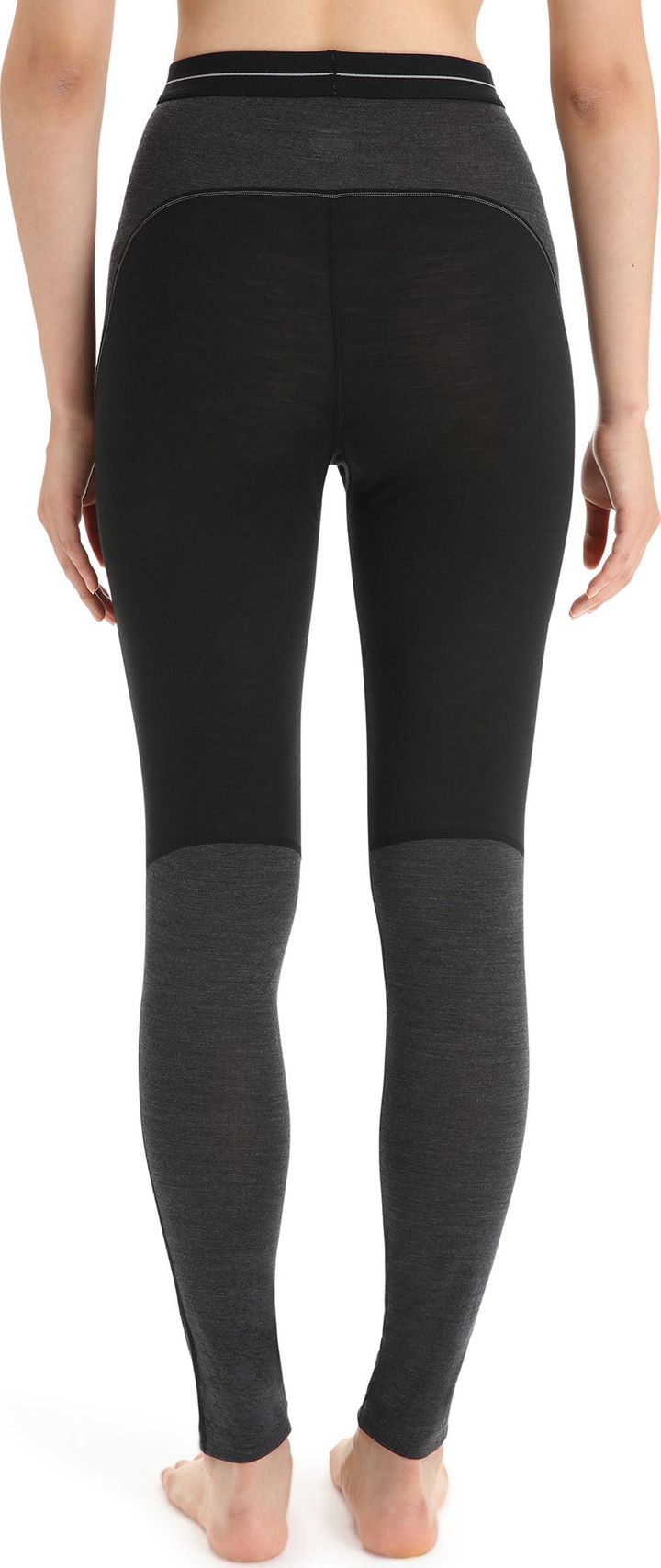 Icebreaker Women's 125 Zoneknit™ Leggings Black/Jet Heather/Cb Icebreaker