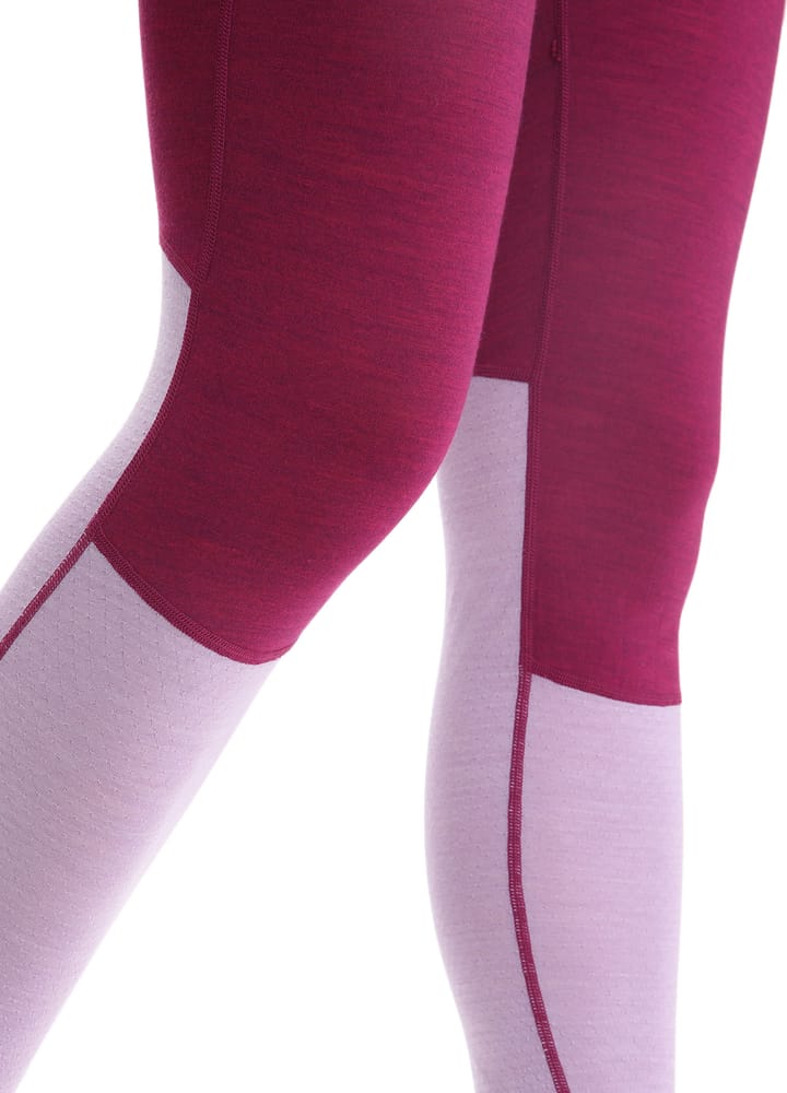 Icebreaker Women's 125 Zoneknit™ Leggings Go Berry/Purple Gaze/Cb Icebreaker