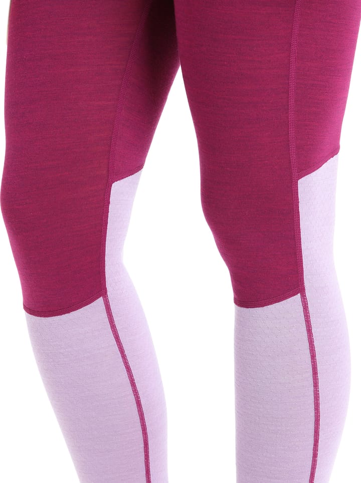 Icebreaker Women's 125 Zoneknit™ Leggings Go Berry/Purple Gaze/Cb Icebreaker