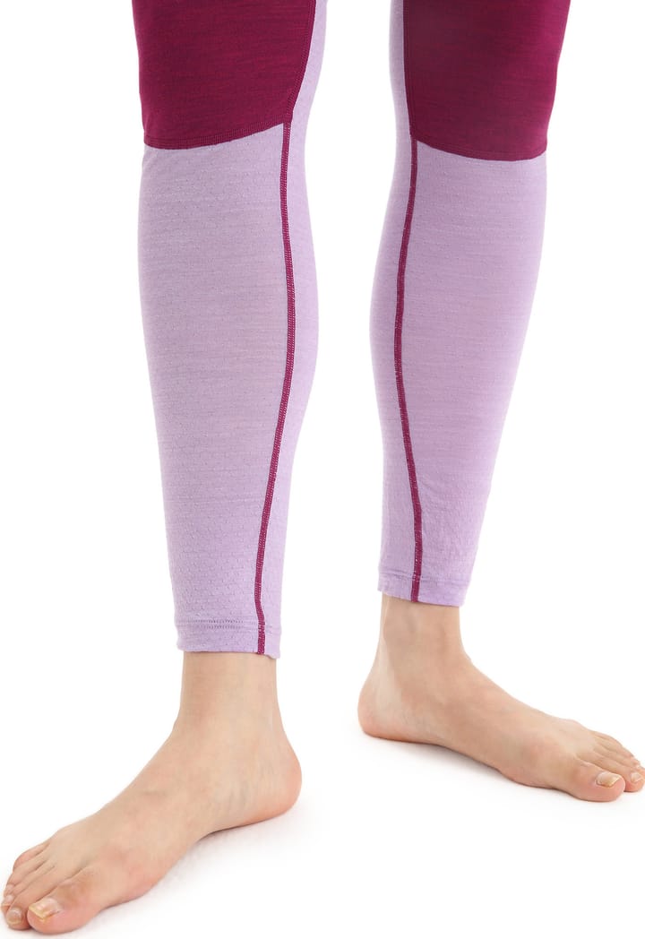 Icebreaker Women's 125 Zoneknit™ Leggings Go Berry/Purple Gaze/Cb Icebreaker