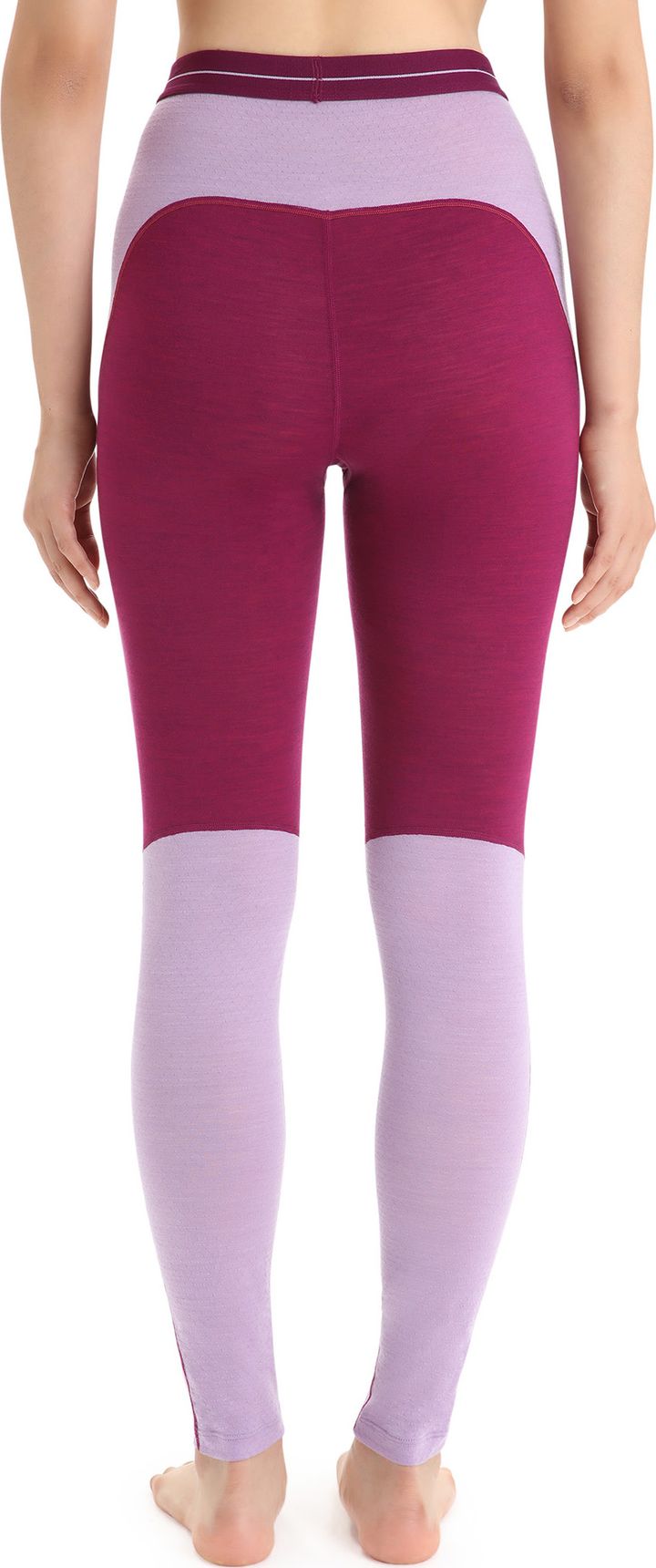 Icebreaker Women's 125 Zoneknit™ Leggings Go Berry/Purple Gaze/Cb Icebreaker