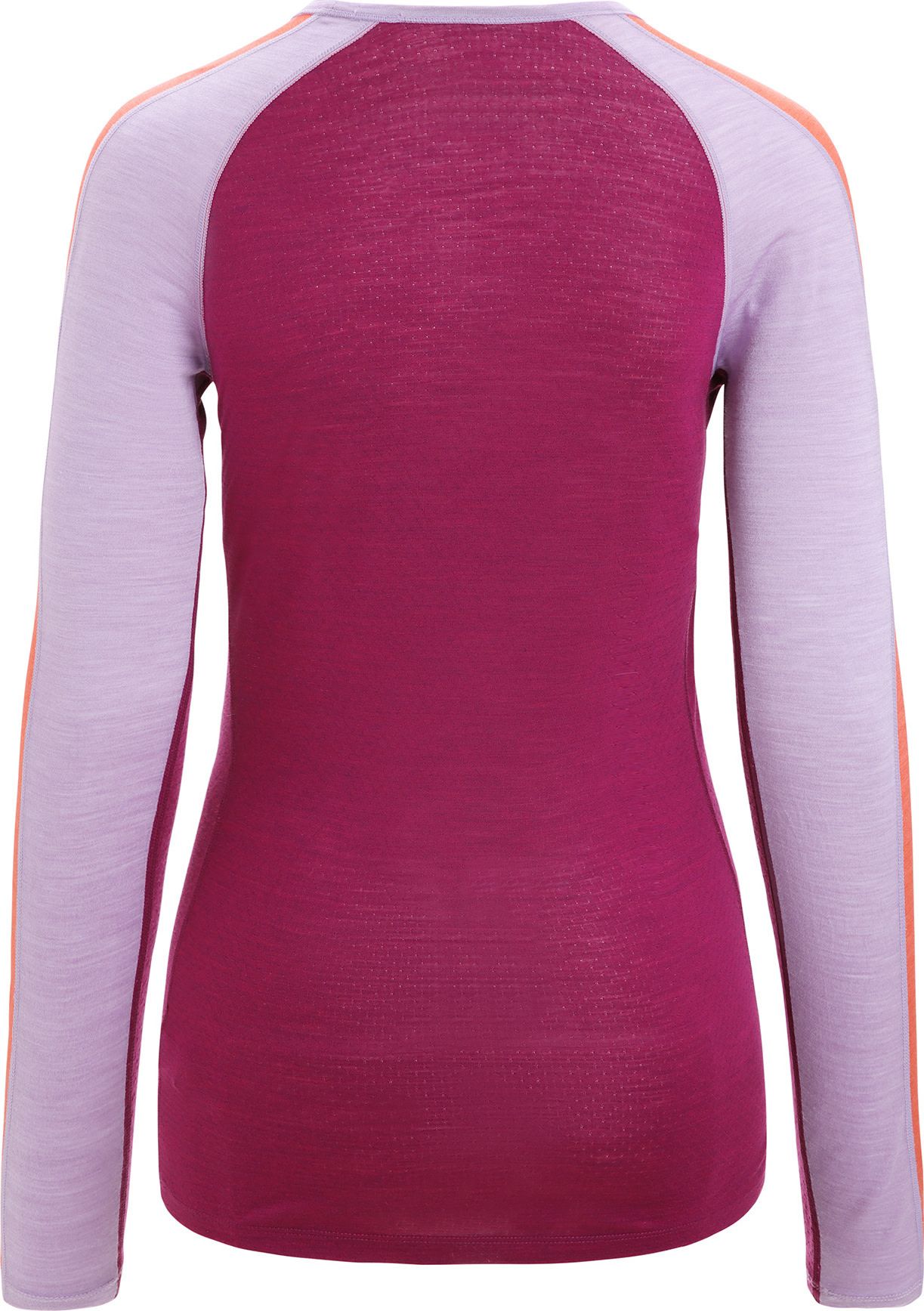 激安ブランド Icebreaker Purple Crew Sleeve Long Zoneknit™ 125 Women's トップス