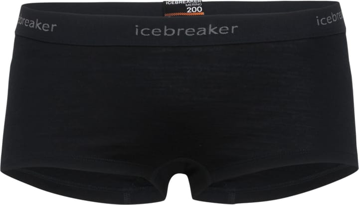 Icebreaker Women's 200 Oasis Boy Shorts Black Icebreaker