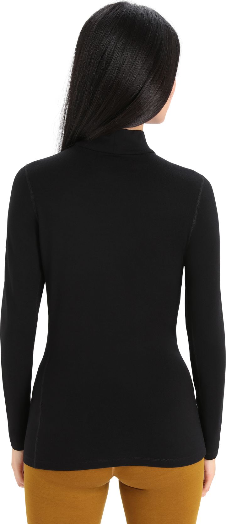 Icebreaker Women's 260 Tech Long Sleeve Turtleneck Black Icebreaker Icebreaker Women's 260 Tech Long Sleeve Turtleneck Black Icebreaker