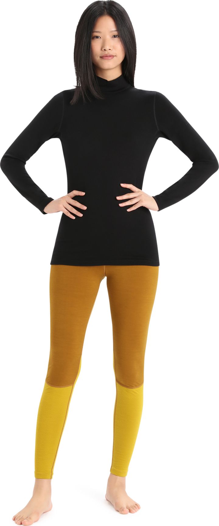 Icebreaker Women's 260 Tech Long Sleeve Turtleneck Black Icebreaker Icebreaker Women's 260 Tech Long Sleeve Turtleneck Black Icebreaker