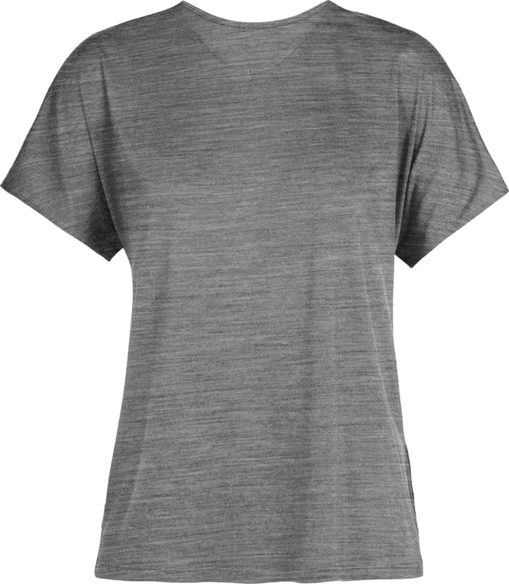 Icebreaker Women's Drayden Reversible Short Sleeve Top Metro Heather Icebreaker Icebreaker Women's Drayden Reversible Short Sleeve Top Metro Heather Icebreaker