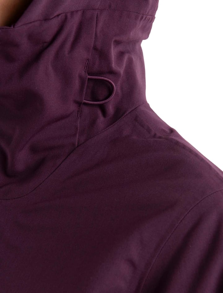 Icebreaker Women's Mer Shell+ Peak Hooded Jacket Nightshade Icebreaker